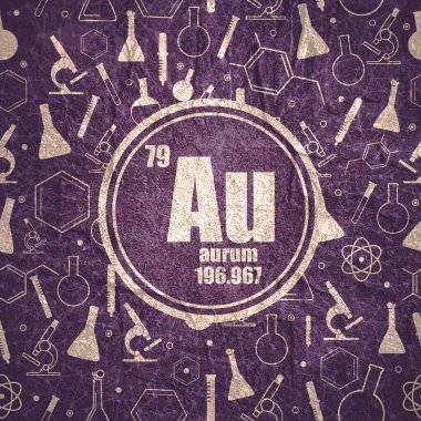 Aurum kimyasal elementi. Taş malzemesi grunge dokusu