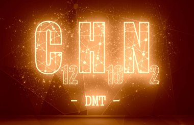 DMT formülü. İlaç ve eczane kavramı