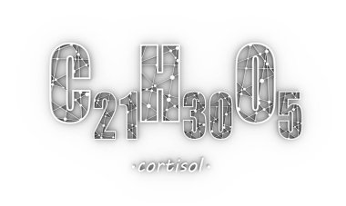 Steroid hormon kortizolü. İlaç ve eczane kavramı