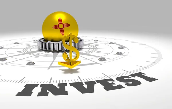 USA business concept illustration. Motivación para invertir — Foto de Stock