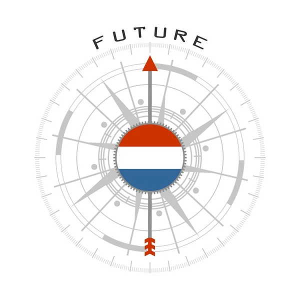 Ilustración del concepto de crecimiento económico y empresarial global — Archivo Imágenes Vectoriales