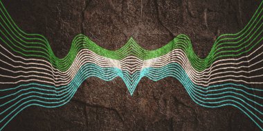 Bağımsızlık Günü illüstrasyonu. Seyahat ve coğrafya kavramı.