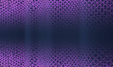 Dalgalı yüzeyde soyut kaba doğrusal doku