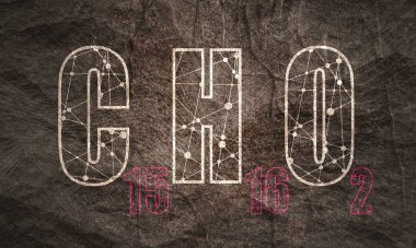 Bisfenol A formülü. İlaç ve eczane kavramı