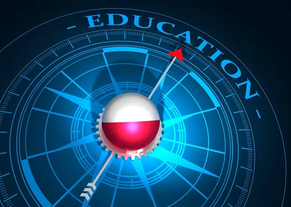 Η έννοια της αποτελεσματικής εκπαίδευσης. 3D απεικόνιση — Φωτογραφία Αρχείου