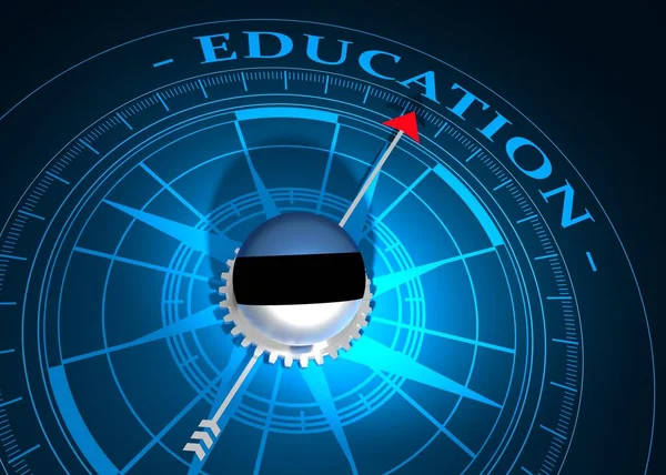 El concepto de educación efectiva. Ilustración 3D — Foto de Stock