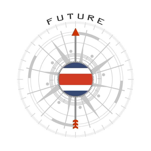 Ilustración del concepto de crecimiento económico y empresarial global — Archivo Imágenes Vectoriales