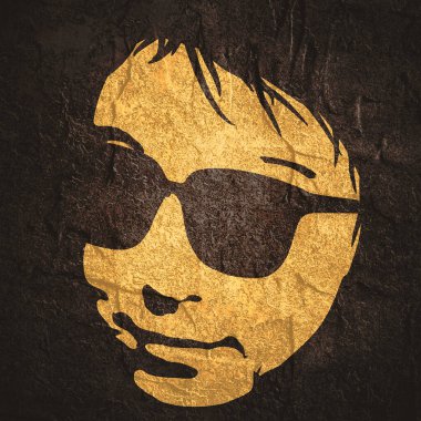 Kadın kafasının silueti. Güzellik ve moda