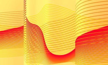 Çizgi desenli arka plan. Dalgalı yüzeydeki doku