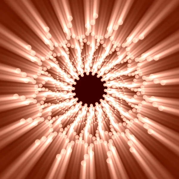 광선을 배경으로 하는 기하학적 배경 — 스톡 사진