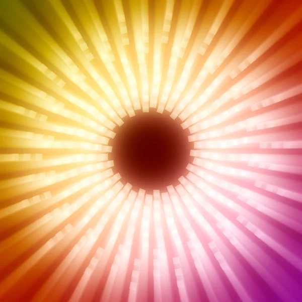 Abstract geometrie achtergrond met lichtstralen — Stockfoto