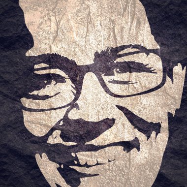 Kadın kafasının silueti. Güzellik ve moda