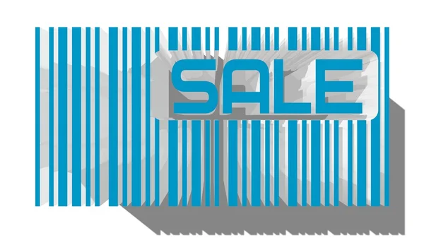 Volume barcode with text — Stock Photo, Image