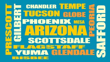 Arizona devlet şehirler listesi