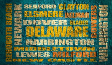 Delaware eyalet şehirler listesi