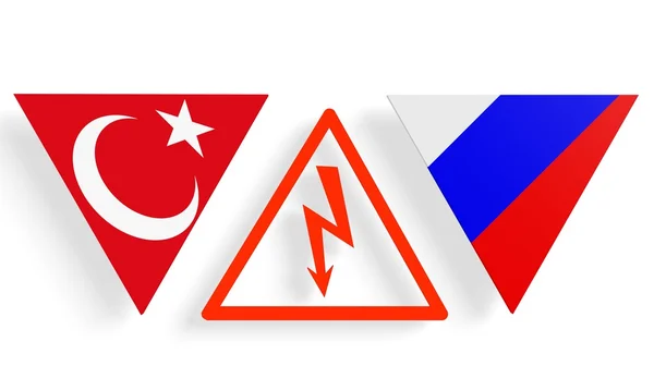 Relazioni politiche tra Russia e Turchia — Foto Stock