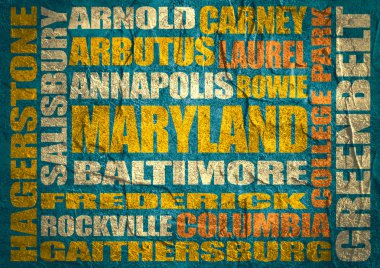 Maryland devlet şehirler listesi 