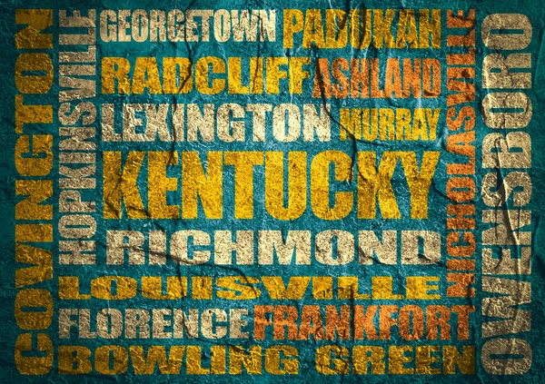 Lista miast stanu Kentucky — Zdjęcie stockowe