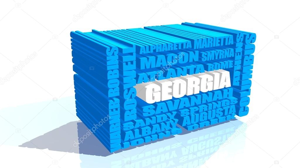 georgia state cities list 