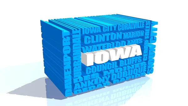 Liste des villes d'État de l'iowa — Photo