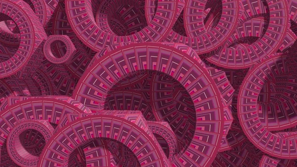 NUTS kaotiska bakgrunden texturerat av geometri mönster — Stockfoto