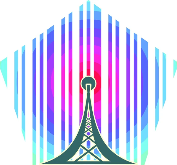 Wi-Fiワイヤレスネットワークシンボル — ストックベクタ
