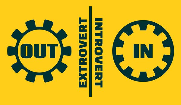 экстраверт против интровертной метафоры

