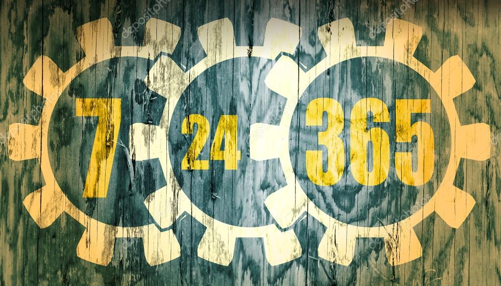Timing Badge Symbol 7 24 365 On Wood Texture Stock Photo Image By C Jegas Ra Timing Badge Symbol 7 24 365 On Wood Texture Stock Photo Image By C Jegas Ra