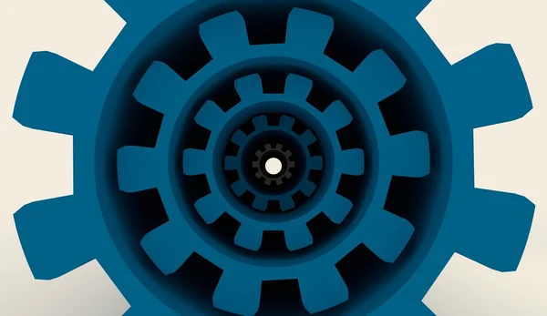 Abstract industrial theme background with gears — Stock Photo, Image