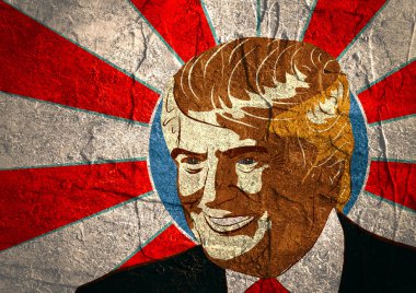 Portrait  Presidential Candidate Donald Trump 