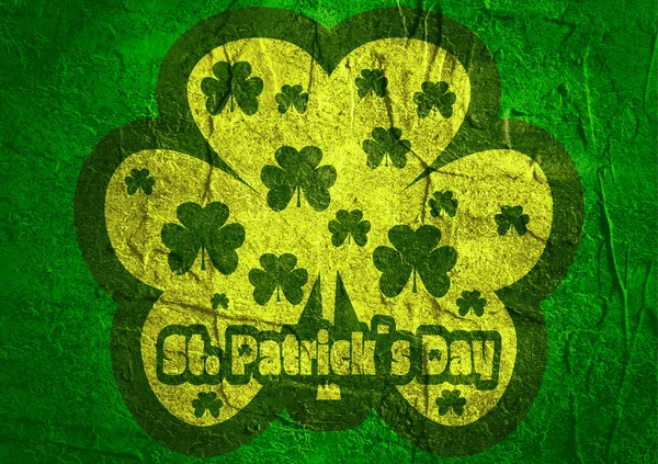 St. Patrick 's Day Gruß. — Stockfoto