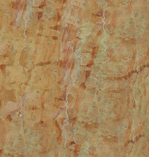 뚜렷이 드러나는 주황색 천연석 대리석 — 스톡 사진