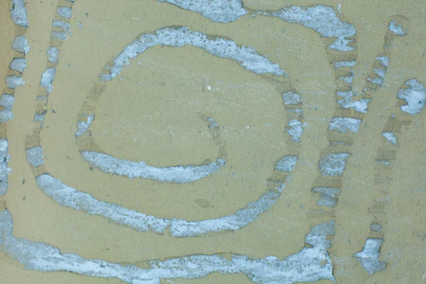 Abstrakt Grunge Cement Stucco Bakgrund Med Vit Spiral Spiral — Stockfoto