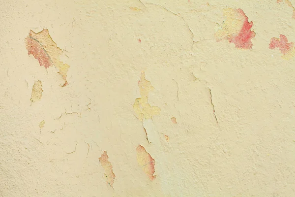 Abstract Light Yellow Old Stucco Cement Wall — 스톡 사진