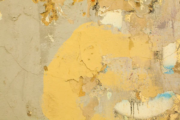 Βρωμερό Κίτρινο Φόντο Αφηρημένη Παλιά Grunge Διακοσμητική Επιφάνεια Τοίχων Στόκος — Φωτογραφία Αρχείου