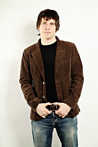 Young Man. Fashion Portrait — Stock Photo, Image