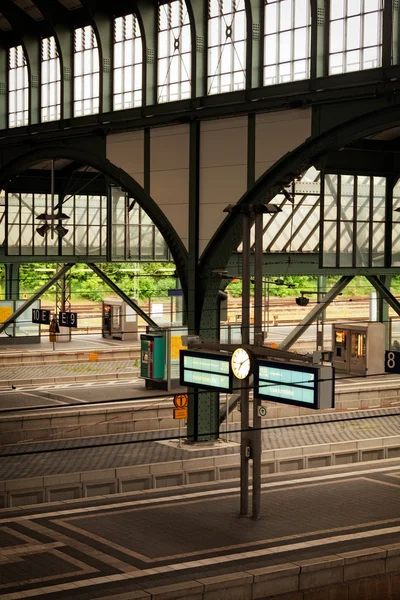 European train station — Stock Photo, Image