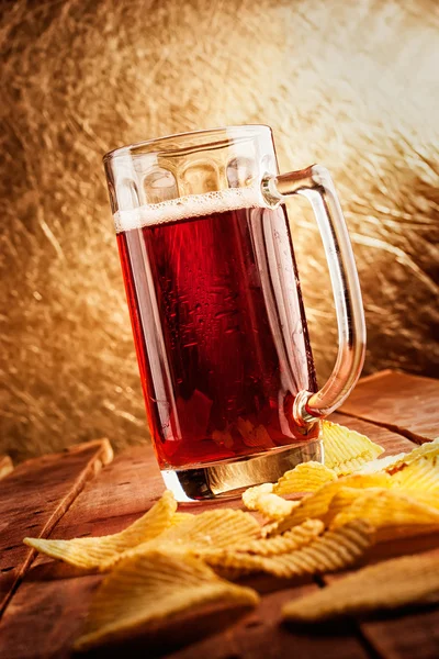 Beer glass — Stock Photo, Image