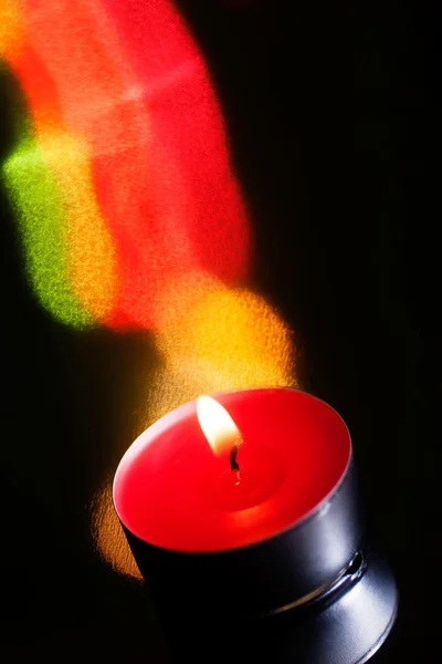 Burning candle — Stock Photo, Image