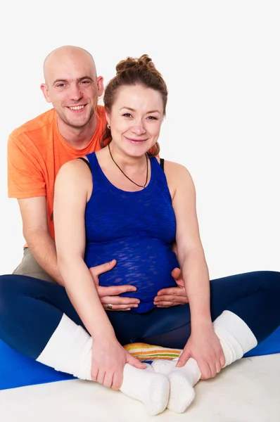 The educational training before birth to firstborn — Stock Photo, Image