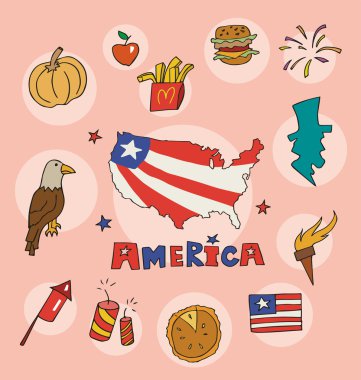 Amerika'nın Coğrafi haritalar Ulusal profili küme