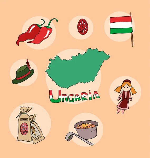 Ungaria Coğrafi haritalar Ulusal profili küme