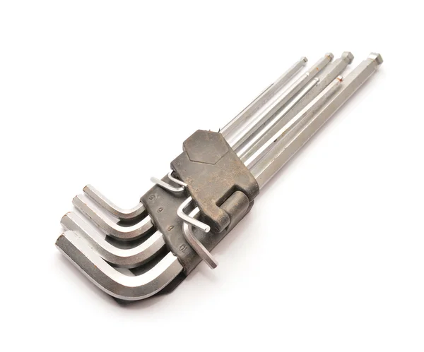 Allen key set — Stock Photo, Image