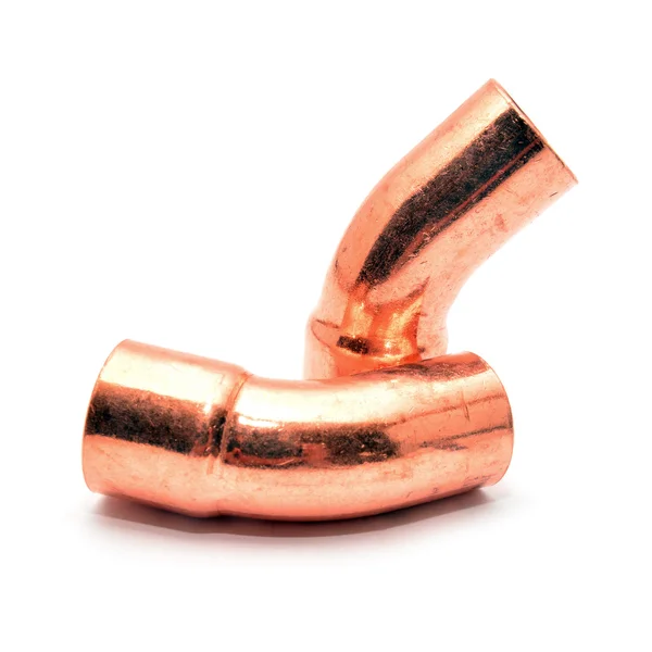 Copper fitting — Stockfoto