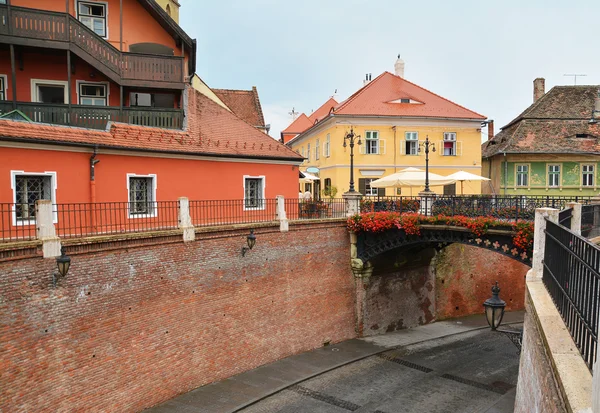 Podul mincinos din sibiu — Fotografie, imagine de stoc