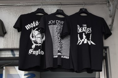 rock müzik t-shirt
