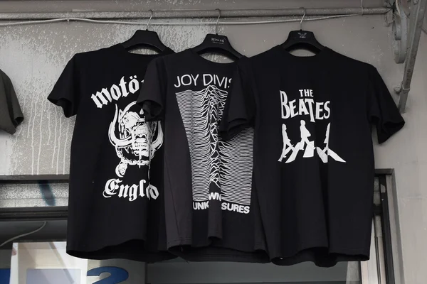 rock müzik t-shirt