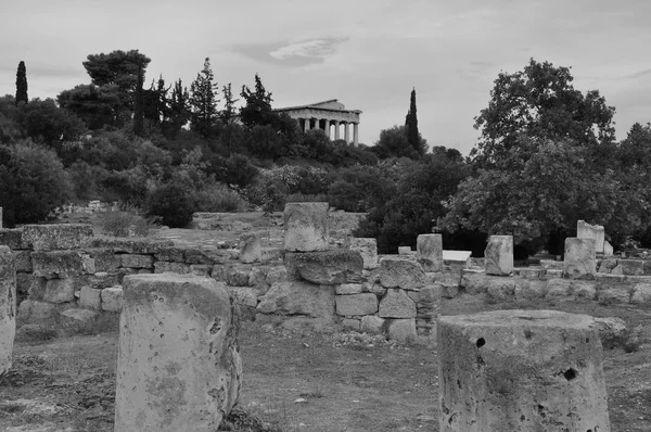 Ágora antiga athens — Fotografia de Stock