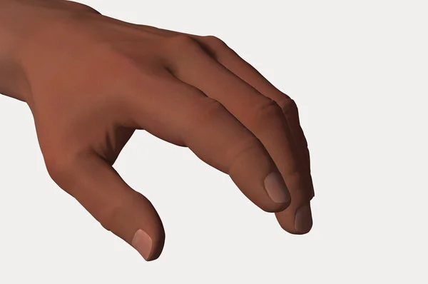 Dedos da mão humana — Fotografia de Stock