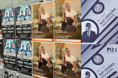 Müzik konser posterleri